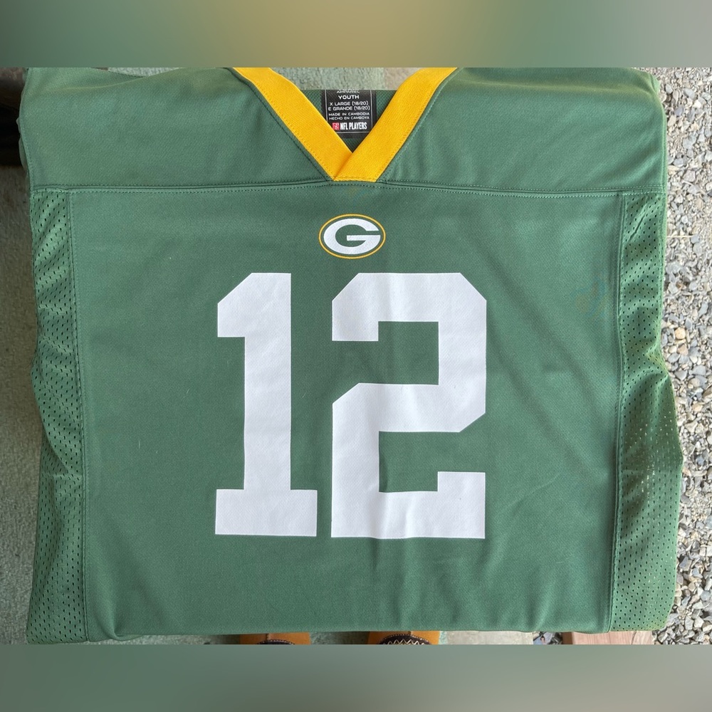 Aaron Rodgers Green Bay Jersey